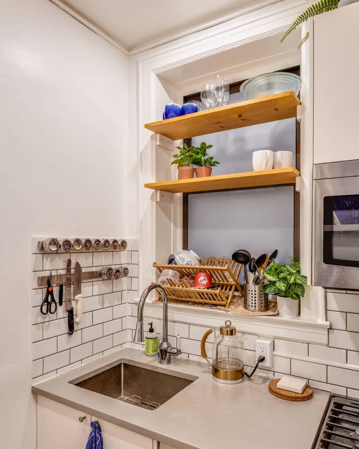 A Clever DIY to Add More Kitchen Storage Apartment Therapy